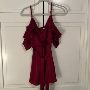 Maroon romper